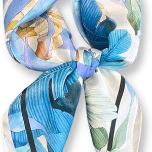 Silk Square Scarf 27x27 Inches Mulberry Natural Breathable Elegant Gift